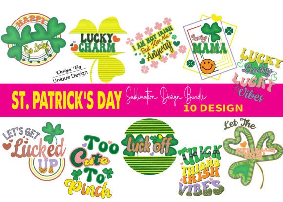Download St. Patrick's Day Sublimation Bundle - St. patrick's day Collection