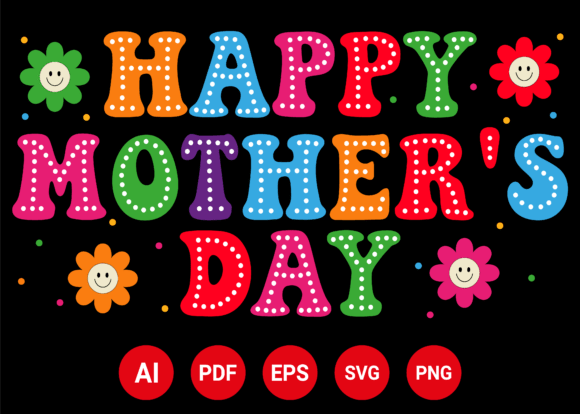 Download Happy Mothers Day Retro Mom SVG - Retro Collection