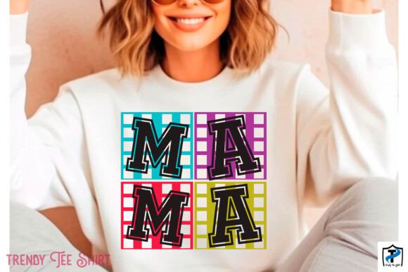 Download Checkered Mama PNG, Retro Mama SVG - Retro Collection