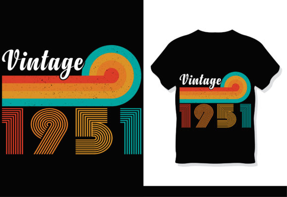 Download Retro Vintage 1951 T-Shirt Design - Retro Collection