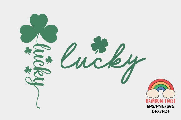 Download Retro St. Patrick’s Day Lucky SVG - Retro Collection