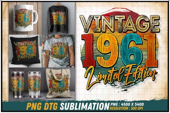 Download Vintage 1961 Limited Edition Retro Round - Retro Collection