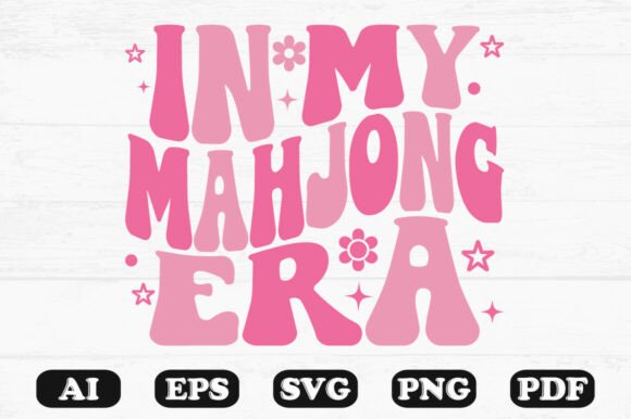 Download In My Mahjong Era Pink Retro Style - Retro Collection