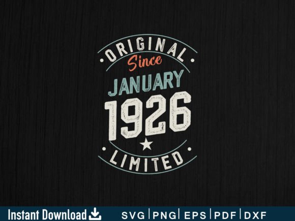 Download January 1926 Funny Gifts 100th Birthday - 1926 Collection