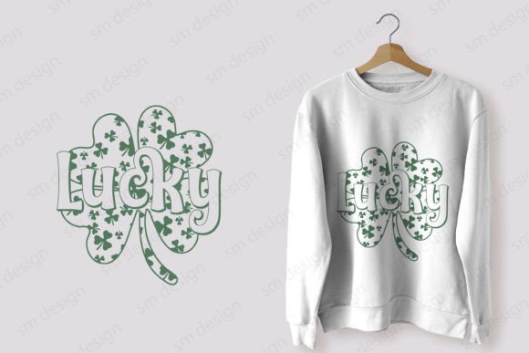 Download Retro St.Patrick’s Day SVG Design Lucky - Retro Collection