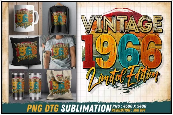 Download Vintage 1966 Limited Edition Retro Round - Retro Collection