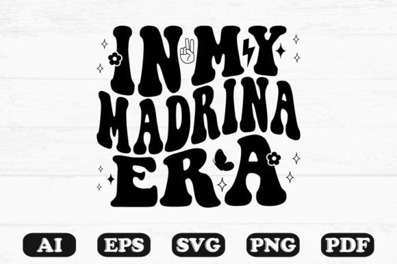Download In My Madrina Era Retro Wavy Svg - Retro Collection