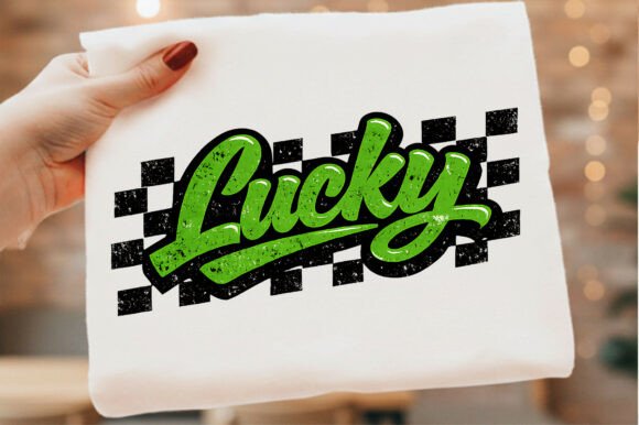 Download Lucky Checkered Retro St. Patrick's Day - St. patrick's day Collection
