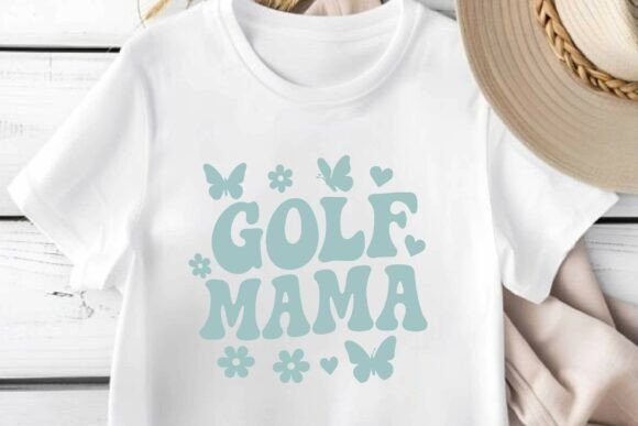 Download Golf Mama Retro Mothers Day T-shirt SVG - Retro Collection