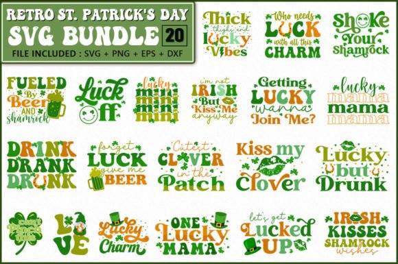 Download Retro St. Patrick's Day SVG Bundle - St. patrick's day Collection