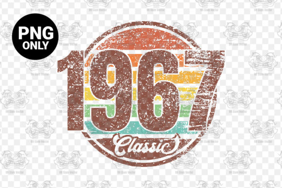 Download Classic 1967 Birthday Sublimation Png - 1967 Collection