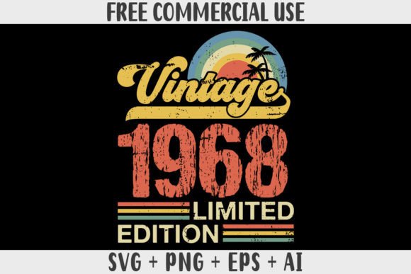Download Retro Vintage 1968 Limited Edition - Retro Collection