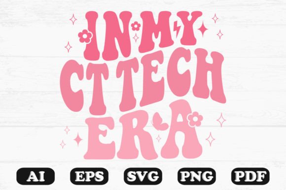 Download In My CT Tech Era Retro Wavy Svg T-shirt - Retro Collection
