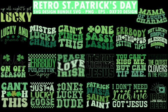 Download Retro St.Patrick’s Day SVG Bundle - Retro Collection