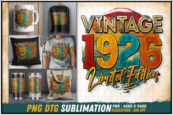 Download Vintage 1926 Limited Edition Retro Round - Retro Collection
