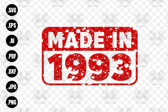 Download Made in 1993 Rubber Texture Stamp - Premium Resources