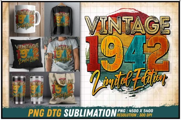 Download Vintage 1942 Limited Edition Retro Round - Retro Collection