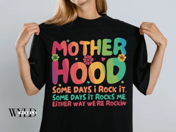 Download Motherhood Retro Happy Mother's Day PNG - Retro Collection