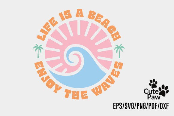 Download Boho Retro Summer Beach SVG PNG - Retro Collection