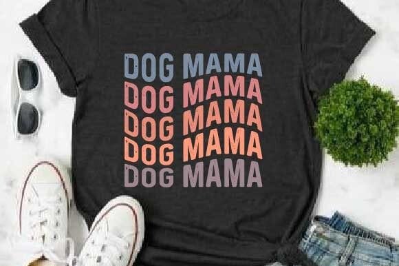 Download Dog Mama Mother's Day Retro SVG T Shirt - Retro Collection