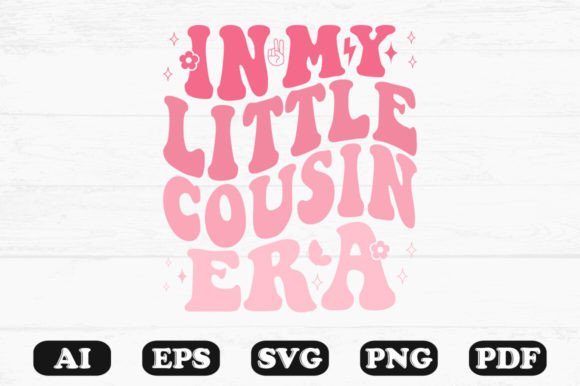 Download In My Little Cousin Era Retro Wavy Svg - Retro Collection