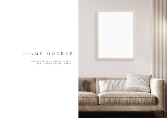 Download Frame Mockup #1926, Portrait Frame - Premium Resources