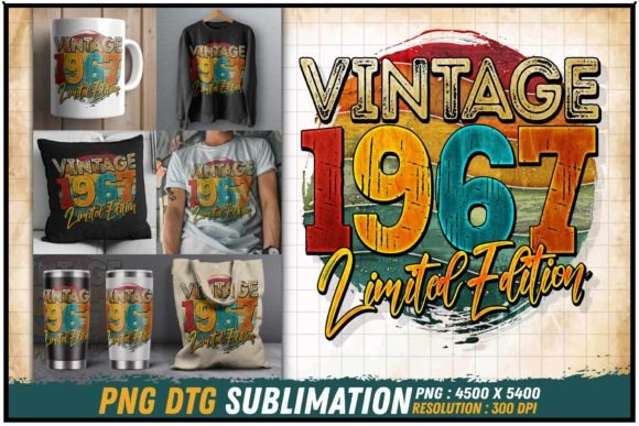 Download Vintage 1967 Limited Edition Retro Round - Retro Collection