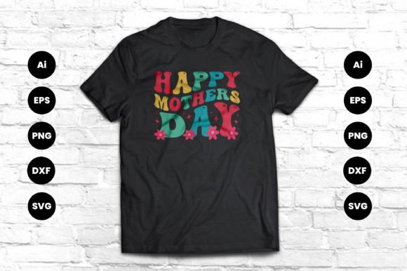Download Happy Mothers Day Retro T-shirt Design - Retro Collection