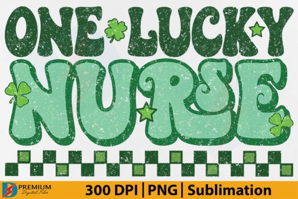 Download One Lucky Nurse, Retro St Patrick's Day - Retro Collection