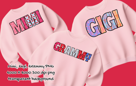 Download Retro Valentine’s Day Mimi, Gigi, Grammy - Retro Collection